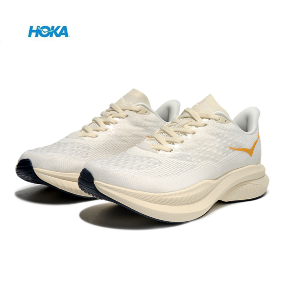 ⁦נעלי הוקה - HOKA MACH 6 Cream⁩ – תמונה ⁦5⁩