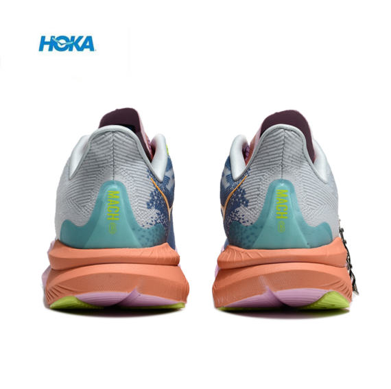 ⁦נעלי הוקה - HOKA MACH 6 Sky Blue Pink⁩ – תמונה ⁦3⁩