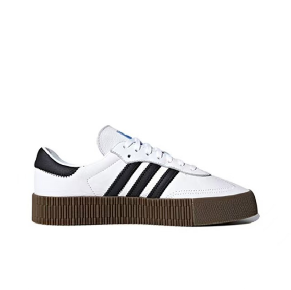 ⁦נעלי אדידס- Adidas Sambarose sneakers white black⁩ – תמונה ⁦6⁩