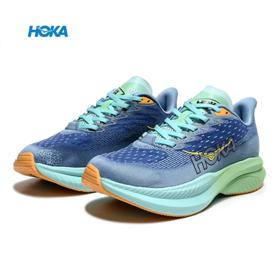 ⁦נעלי הוקה - HOKA MACH 6 Blue Pastel⁩ – תמונה ⁦6⁩