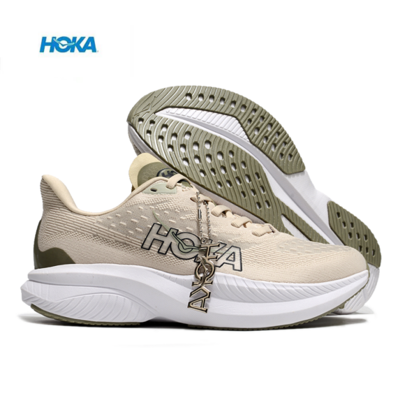 ⁦נעלי הוקה - HOKA MACH 6 Cream⁩ – תמונה ⁦6⁩