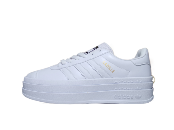 אדידס גאזל- ADIDAS GAZELLE BOLD SHOES White