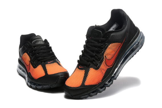 ⁦נעלי נייק - NIKE AIR MAX 2013 Black ange⁩ – תמונה ⁦8⁩