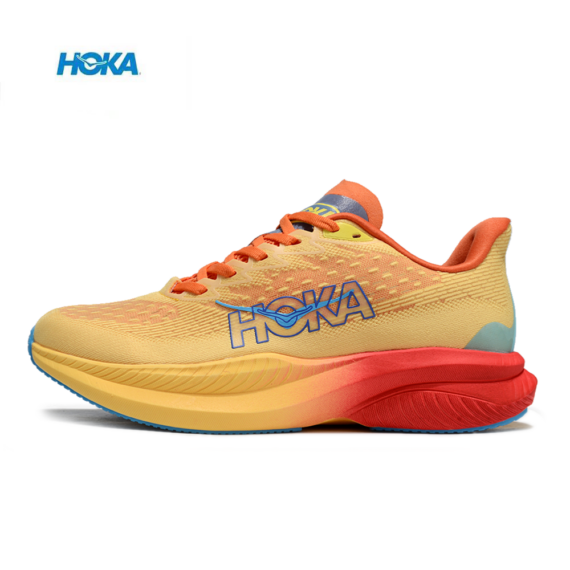 נעלי הוקה - HOKA MACH 6 Yellow Red