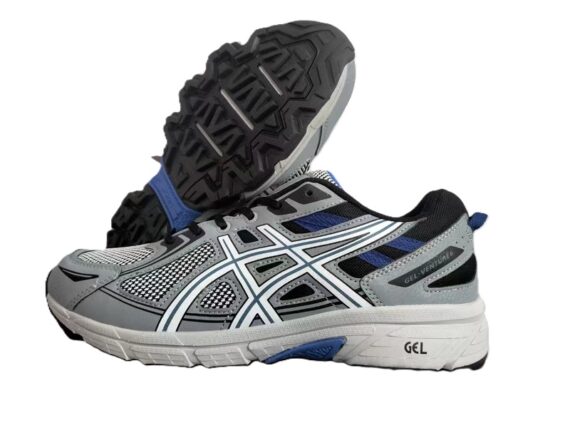 ⁦נעלי אסיקס - ASICS Gel Venture 6 gray blue⁩ – תמונה ⁦2⁩