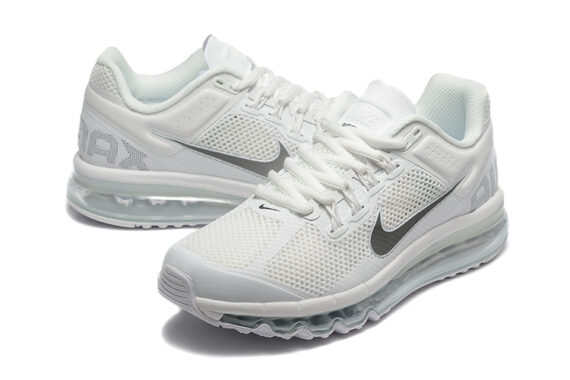 ⁦נעלי נייק - NIKE AIR MAX 2013 WHITE⁩ – תמונה ⁦7⁩