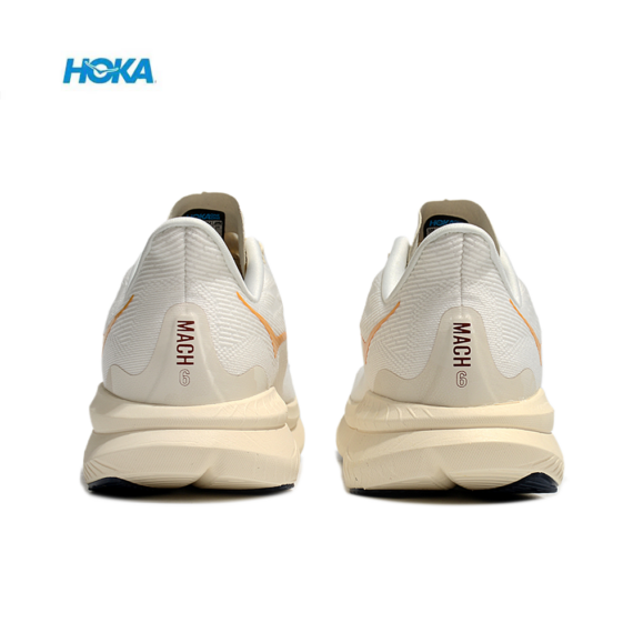 ⁦נעלי הוקה - HOKA MACH 6 Cream⁩ – תמונה ⁦6⁩