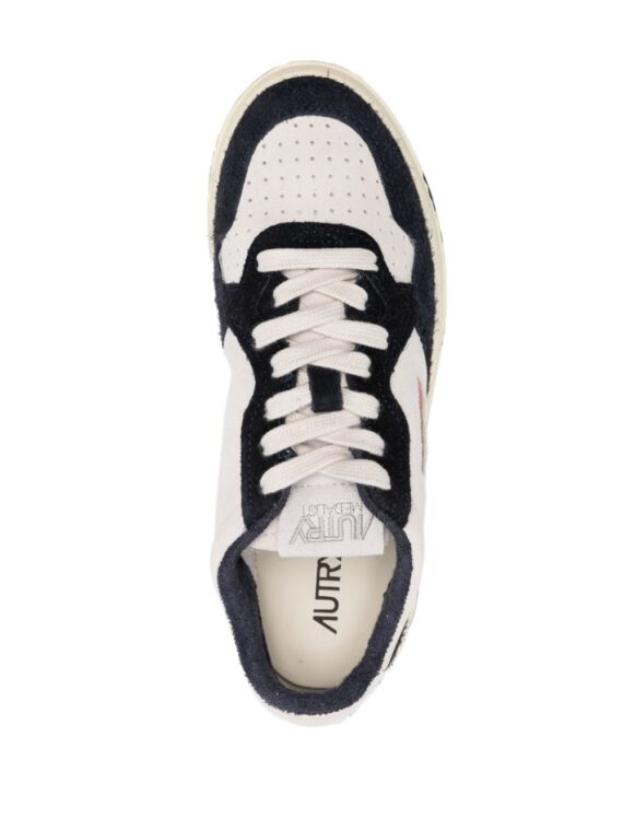 ⁦סניקרס - AUTRY Medalist Sneakers Dark Blue/white⁩ – תמונה ⁦4⁩